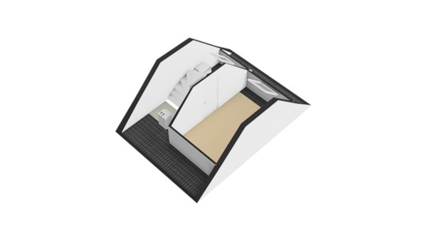 Floorplan - Brucknerstraat 4, 3335 CN Zwijndrecht